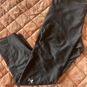 UNDER ARMOR | mesh detail leggings capri